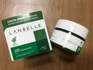 랑벨 랑바이오 블랙 시카 퀵 패드 100매 (3초 쿨링/3분 흡수, 블랙비 프로폴리스/시카 4종 함유, 대용량) — 5점을 준 리뷰어가 2022년 5월 올린 사용 사진