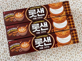 롯데제과 롯샌 카페크런치 — 5점을 준 리뷰어가 2021년 10월 올린 사용 사진