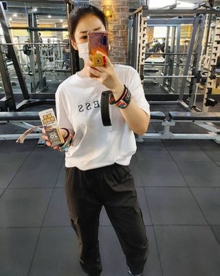 바디랩 프로틴음료 단백질쉐이크 메가프로틴 — 4.5점을 준 리뷰어가 2022년 4월 올린 사용 사진