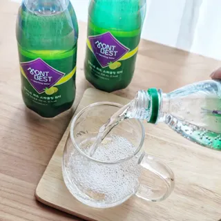 몽베스트 Montbest with Sparkling water Lemon OR Lime 20병(랜덤) — 5점을 준 리뷰어가 2022년 9월 올린 사용 사진
