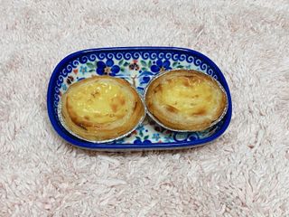 디앙뜨 포르투갈 에그타르트 오리지널 맛+패션후르츠 맛 중 택1 — 3점을 준 리뷰어가 2021년 7월 올린 사용 사진