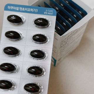 메디포스트 모비타 아쿠아셀 엔초비오메가3 60캡슐 — 5점을 준 리뷰어가 2022년 12월 올린 사용 사진