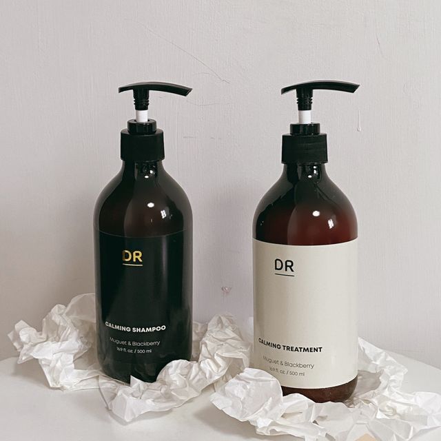 디알 카밍 샴푸 트리트먼트 500ml 세트 리뷰 사진