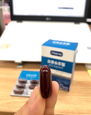 뉴트리션팩토리 비타프렙 오큐슈프림 루테인 오메가3 1050mg — 5점을 준 리뷰어가 2021년 7월 올린 사용 사진