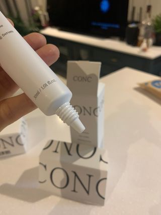 CONC 콩크 미로탐누스 안티링클 화이트닝 세럼 — 5점을 준 리뷰어가 2021년 2월 올린 사용 사진