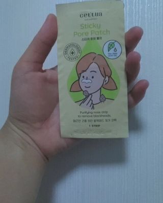 세뚜아(Cettua) 세뚜아 스티키 포어 패치 Cettua Sticky Pore Patch — 5점을 준 리뷰어가 2023년 9월 올린 사용 사진