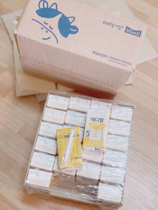 메디웰 페디아드링크 미니 바나나맛 — 5점을 준 리뷰어가 2022년 5월 올린 사용 사진
