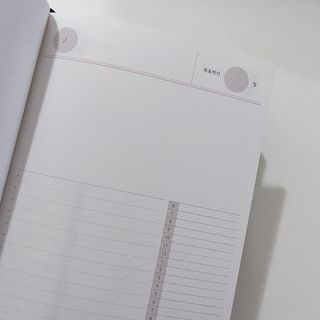 응원과 위로가 필요한 당신에게  리훈 하고싶은말 스터디 플래너 — 5점을 준 리뷰어가 2022년 3월 올린 사용 사진