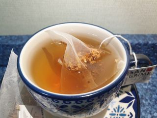 산그리메 국내산 호박차 100티백 대용량 삼각티백차 — 5점을 준 리뷰어가 2021년 6월 올린 사용 사진