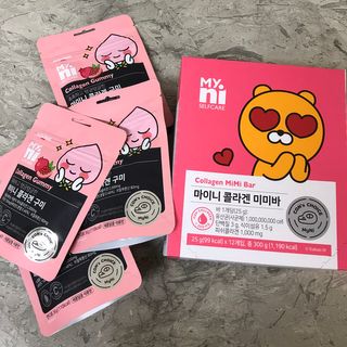 일동제약 마이니 마이니 늘씬날씬 콜라겐 세트 — 5점을 준 리뷰어가 2021년 2월 올린 사용 사진