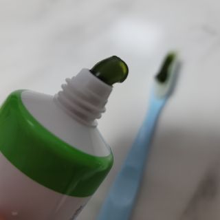 프리마인 유해균 뿐만 아니라 유익균까지 씻어내는 치약은 그만, 건강한 구강환경을 만드는 덴탈엔오 — 5점을 준 리뷰어가 2022년 1월 올린 사용 사진
