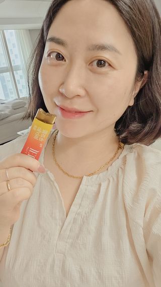 광동생활건강 나우 [광동] 애사비젤로우(15g*14포) — 5점을 준 리뷰어가 2025년 5월 올린 사용 사진