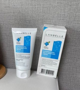 랑벨 수퍼내츄럴 아쿠아 수딩 크림 100ml — 4.5점을 준 리뷰어가 2022년 5월 올린 사용 사진