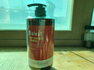 달리프 진저 베러 퍼퓸 탈모 완화 샴푸 1000ml 향 3종 — 5점을 준 리뷰어가 2021년 2월 올린 사용 사진