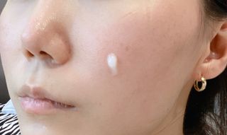 리더스코스메틱 리더스 카밍 바이오틱스 #1등 진정 기획세트 [에센스 워터150ml + 크림 마스크80ml] — 5점을 준 리뷰어가 2022년 9월 올린 사용 사진