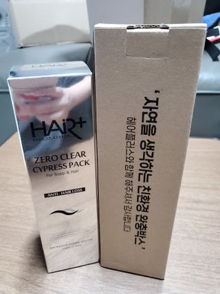헤어플러스 제로클리어 샴푸 500ml, 두피팩 210ml 2종SET — 5점을 준 리뷰어가 2021년 3월 올린 사용 사진
