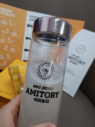 주식회사 씨크릿비에프랩 마시는 아미노산 아미토리 열대과일맛 14포 [1포, 5g / 보틀증정] — 5점을 준 리뷰어가 2023년 1월 올린 사용 사진