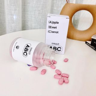 야채습관 ABC 120정 2개월분 하루야채 — 3.5점을 준 리뷰어가 2022년 8월 올린 사용 사진