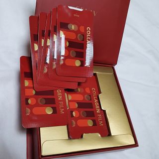 프리마인 귀족의 콜라겐, 92배 흡수율. 럭셔리 프리미엄 셀라브 콜라겐필름 30매 — 5점을 준 리뷰어가 2022년 5월 올린 사용 사진