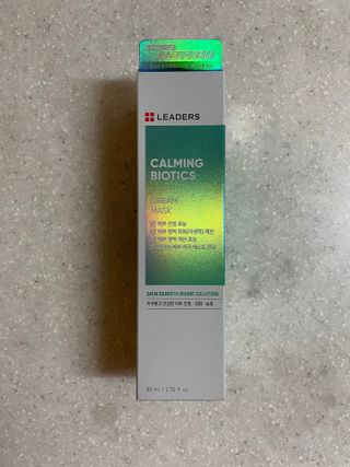 리더스코스메틱 리더스 카밍 바이오틱스 크림 마스크 — 4점을 준 리뷰어가 2021년 8월 올린 사용 사진
