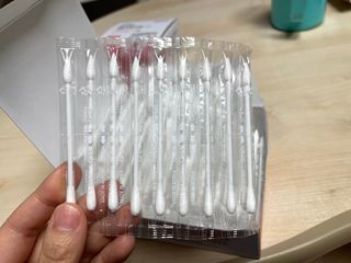 마미앤유 개별 듀얼면봉 — 4점을 준 리뷰어가 2022년 2월 올린 사용 사진