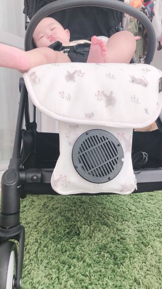 베베누보 윈디 통풍 쿨시트 유모차 카시트 2in1 라이너 — 5점을 준 리뷰어가 2021년 8월 올린 사용 사진