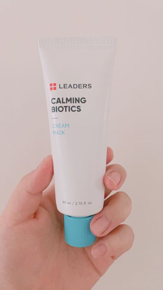 리더스코스메틱 리더스 카밍 바이오틱스 크림 마스크 — 5점을 준 리뷰어가 2021년 3월 올린 사용 사진