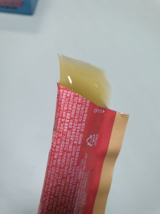 다나음 셀렌에 빠진 아연면역젤리 열대과일맛+사과맛 — 5점을 준 리뷰어가 2021년 3월 올린 사용 사진