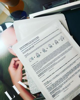 리브얼 | LIVALL 바이오셀룰로오스 마스크 레스트 앤 글로우 33ml  x 3개입 — 5점을 준 리뷰어가 2022년 7월 올린 사용 사진