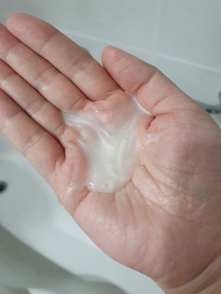 더마힐 헤어 컨디셔닝 샴푸 릴렉스 500ml — 4점을 준 리뷰어가 2021년 3월 올린 사용 사진