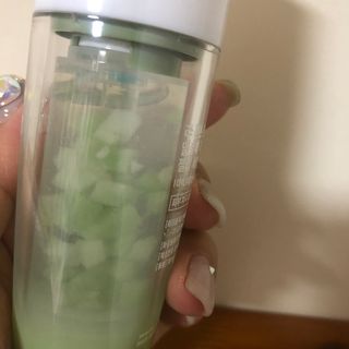 김정문알로에 큐어 큐어 알로에 리프레쉬 젤리 세럼, 큐어 알로에 하이드로 젤리 크림 — 5점을 준 리뷰어가 2021년 2월 올린 사용 사진