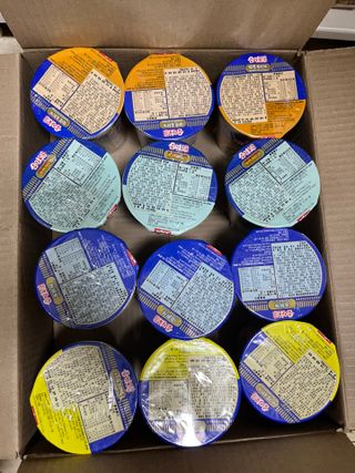 NISSIN 닛신 컵누들  4종 - 씨푸드오리지날, 씨푸드 스파이시, 씨푸드 커리, 씨푸드 XO소스 — 5점을 준 리뷰어가 2022년 4월 올린 사용 사진