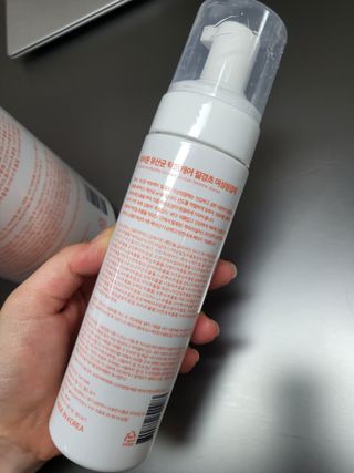 MF프리 [닥터문] 유산균 락토케어 질경초 여성청결제 200ml (폼타입) — 4점을 준 리뷰어가 2022년 7월 올린 사용 사진