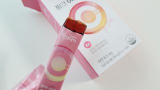 인디닥터 면역 생생 핑크 이뮨 젤리 + 타이탄 BCAA 프로틴 젤리스틱 — 4점을 준 리뷰어가 2022년 3월 올린 사용 사진