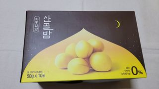 브랜드K 플래그십스토어 [브랜드K X 에코맘의산골이유식] 산골알밤 10개 — 5점을 준 리뷰어가 2022년 1월 올린 사용 사진