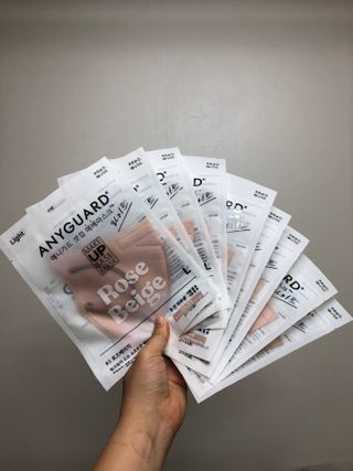 [애니가드] 셋업 메베마스크라이트  (대형 4컬러 + 중형 4컬러) — 5점을 준 리뷰어가 2022년 7월 올린 사용 사진