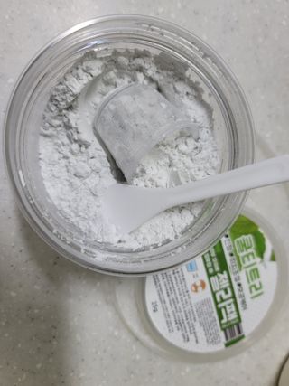 투비어레이디 젤리팩 25g /6종 중 랜덤3종 발송/ 도구가 필요없는 피부관리끝판왕 모델링팩 — 5점을 준 리뷰어가 2021년 6월 올린 사용 사진