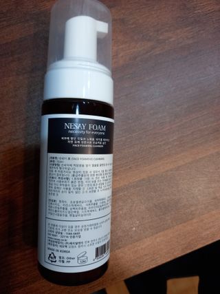 NESAY 네세이 크림 폼클렌져 포맨 150mL 남자폼클렌져 — 5점을 준 리뷰어가 2021년 3월 올린 사용 사진