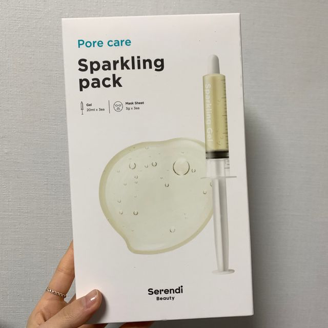 스파클링팩 리뷰 사진