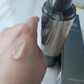 The Fact 더팩트 에이치에프엔 쿨링 안티헤어로스 토닉 젤 150ml — 5점을 준 리뷰어가 2022년 5월 올린 사용 사진