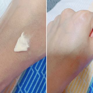 AYU25[아유트웬티파이브]다마스크로즈워터 베이스 천연 수분 촉촉 크림 — 5점을 준 리뷰어가 2021년 4월 올린 사용 사진