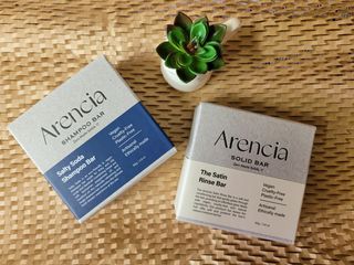 Arencia 아렌시아 솔티소다 샴푸바, 더 새틴 린스바 세트 — 4점을 준 리뷰어가 2021년 6월 올린 사용 사진