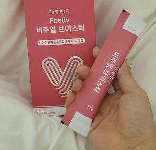 필리브 비주얼 브이스틱 — 5점을 준 리뷰어가 2021년 6월 올린 사용 사진