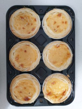 디앙뜨 포르투갈 에그타르트 오리지널 맛+패션후르츠 맛 중 택1 — 5점을 준 리뷰어가 2021년 7월 올린 사용 사진