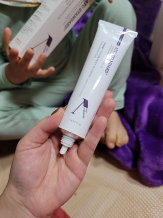 아토스탠다드 베이비크림 — 5점을 준 리뷰어가 2021년 1월 올린 사용 사진