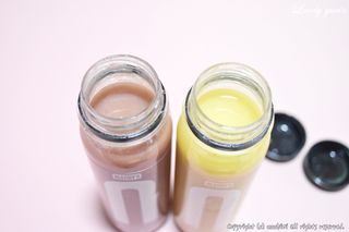 BLENDY'S 핑크 스무디+블론디 스무디 — 4점을 준 리뷰어가 2021년 10월 올린 사용 사진