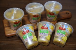 돌 MF[Dole] 파인애플컵/망고컵/복숭아컵 198g 6입X1박스 (맛 1가지 랜덤 발송) — 5점을 준 리뷰어가 2024년 5월 올린 사용 사진