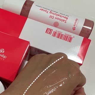 아이앤립 / EYENLIP 아이앤립 연어오일 리바이탈라이징 토너+앰플+크림 3종 세트 — 5점을 준 리뷰어가 2021년 7월 올린 사용 사진