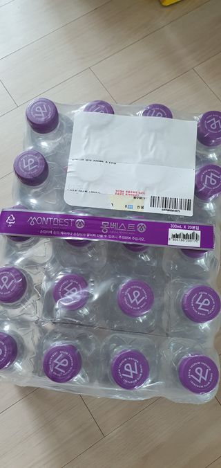 몽베스트 [MONTBEST] 330mL 20병 — 5점을 준 리뷰어가 2021년 10월 올린 사용 사진