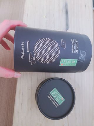 프리마인 자체 기업부설 연구소에서 찾아낸 건강한 수면의 비밀.  슬립토 플러스 30포 — 5점을 준 리뷰어가 2021년 11월 올린 사용 사진